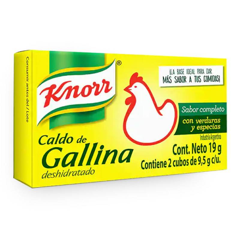 Caldo Knorr De Gallina.....x2U