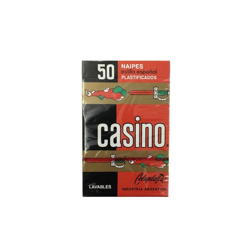 Naipes Plastif.casino.....x50C