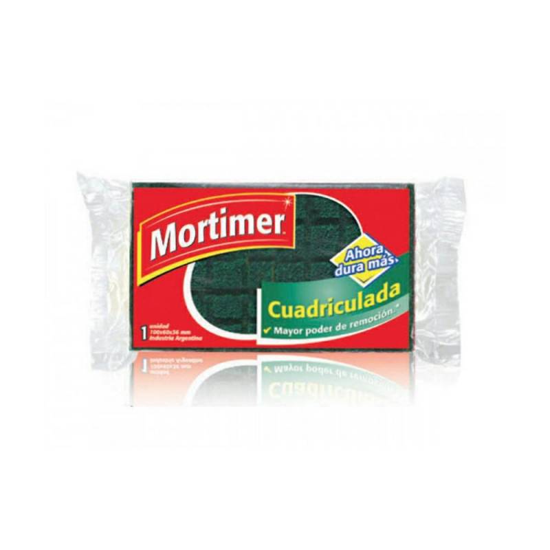 Esponja Mortimer Cuadriculada.