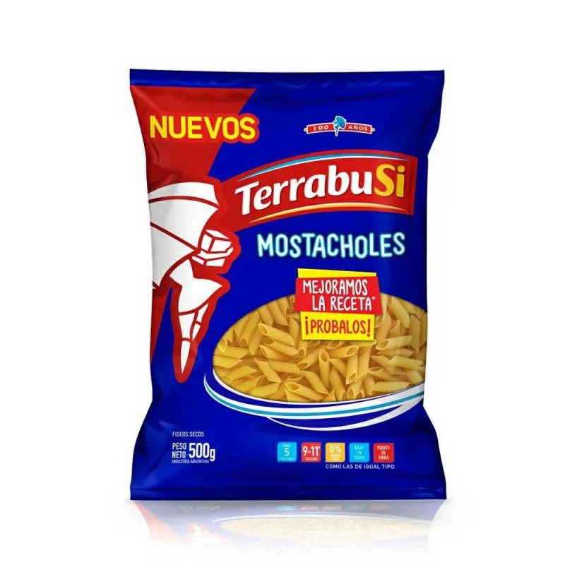 Fideos Mostach.terrabusi X500G