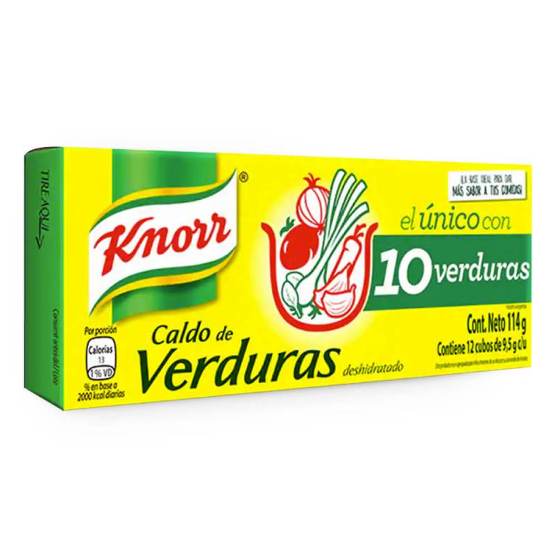 Caldo Knorr Verdura.......x12u