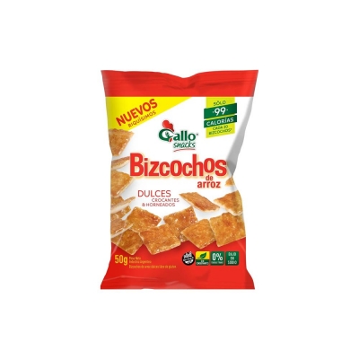 Bizcochos Gallo Dulces....x50G
