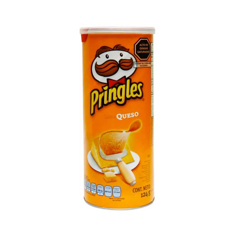 Papas Pringles Queso.....x124g