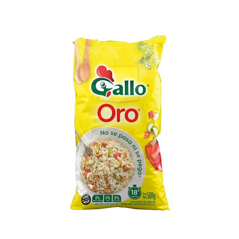 Arroz Gallo Oro..........x500G