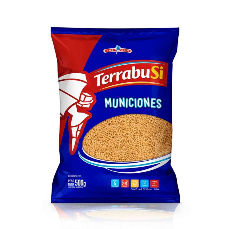 Fideos Municion Terrabusix500G