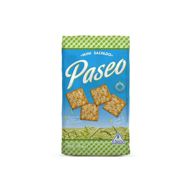 Galletitas Sin Sal Paseo.x300G