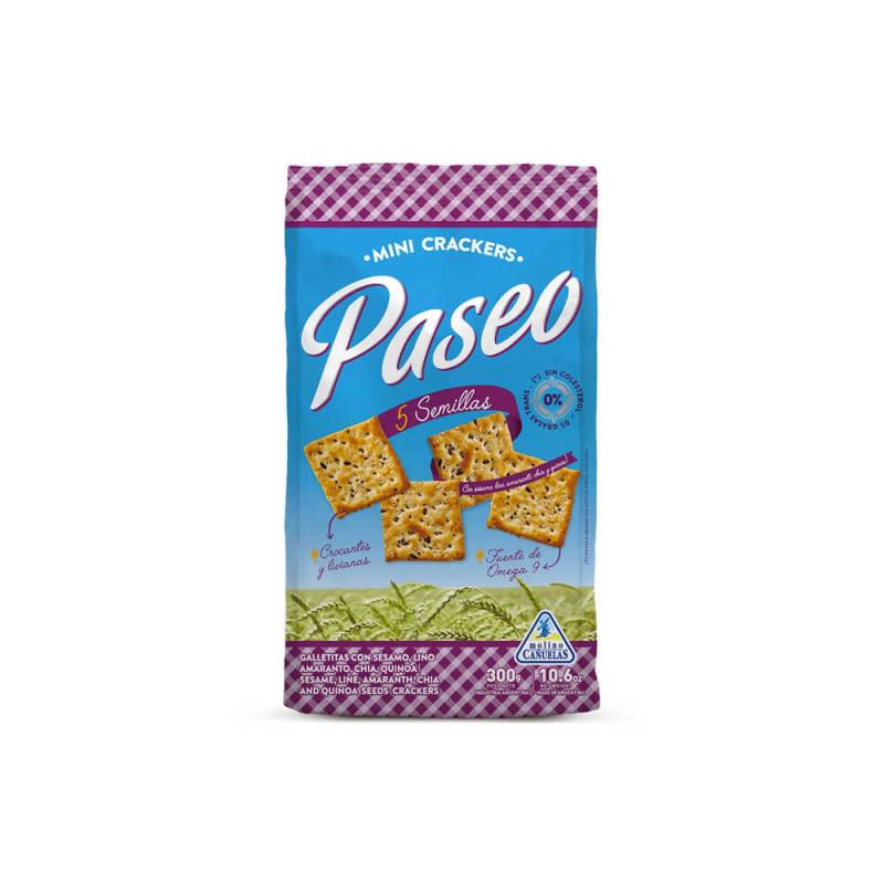 Galletitas 5 Sem. Paseo..x300G