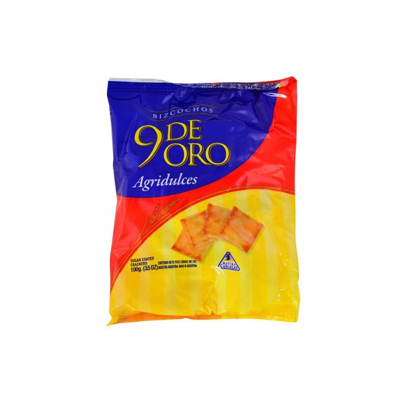 9 De Oro Agridulce.......x100G