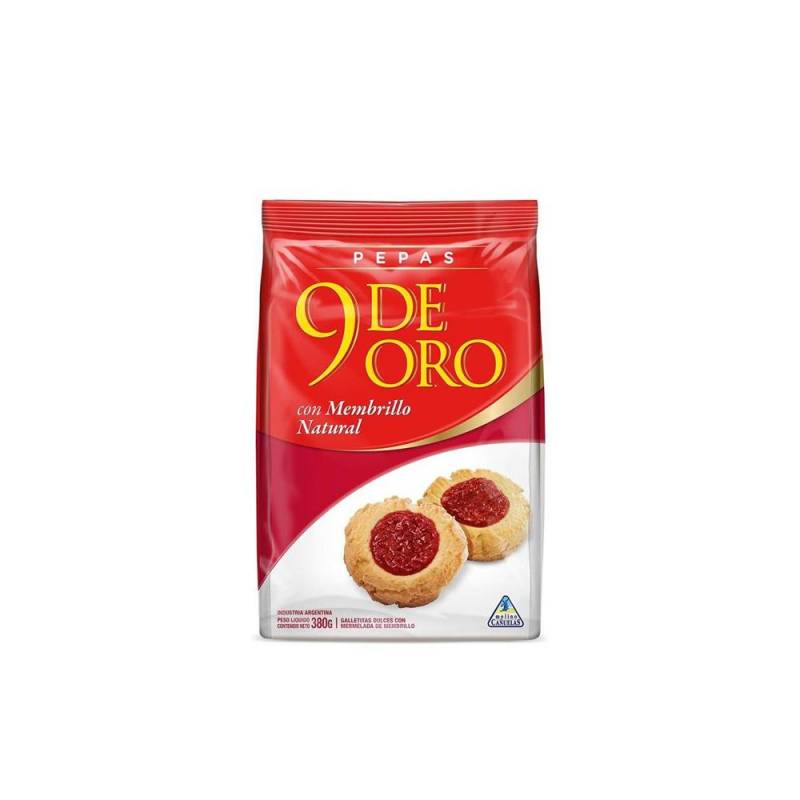 9 De Oro Pepas.......x350G
