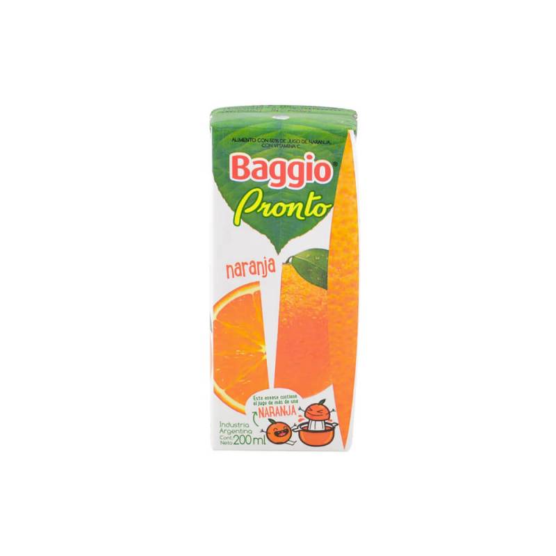 Jugo Baggio Naranja  ....X200C
