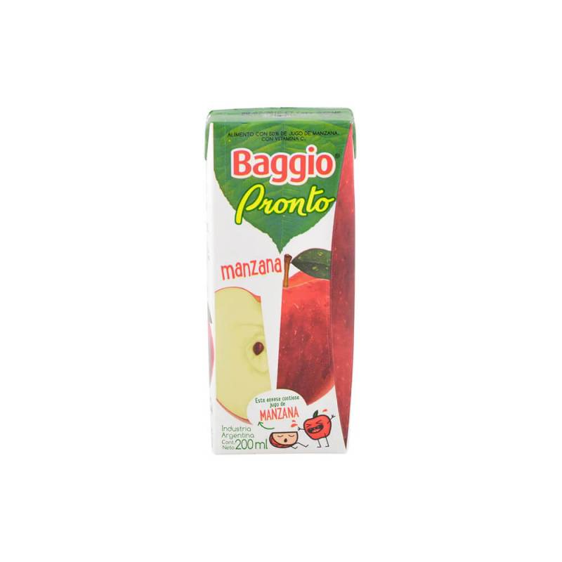 Jugo Baggio Manzana  ....X200C