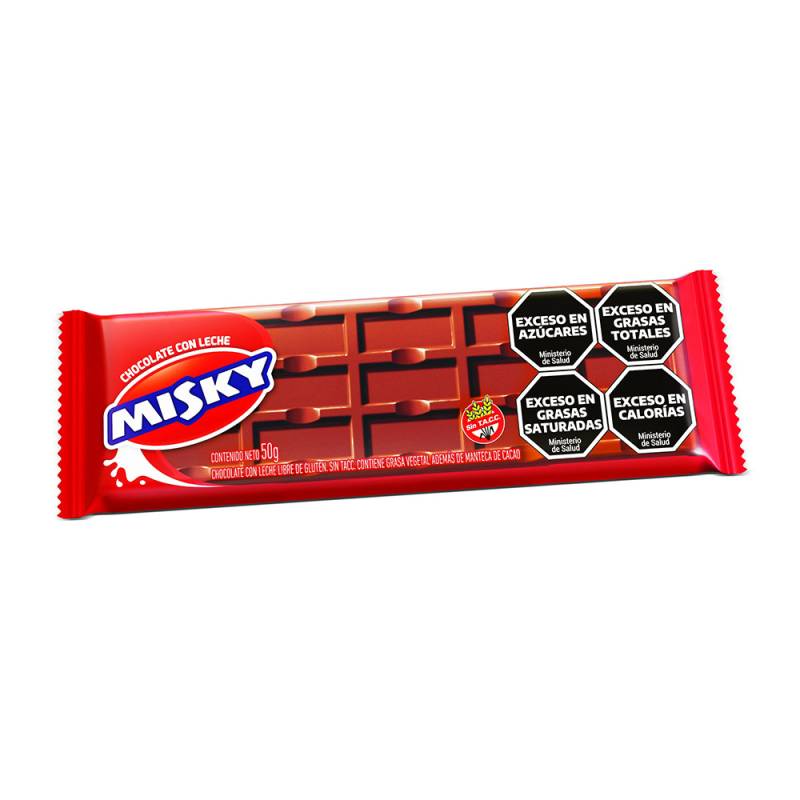 Choc.misky Tableta Leche..x50G