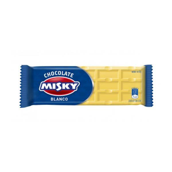 Choc.misky Tableta Blanco.x50G