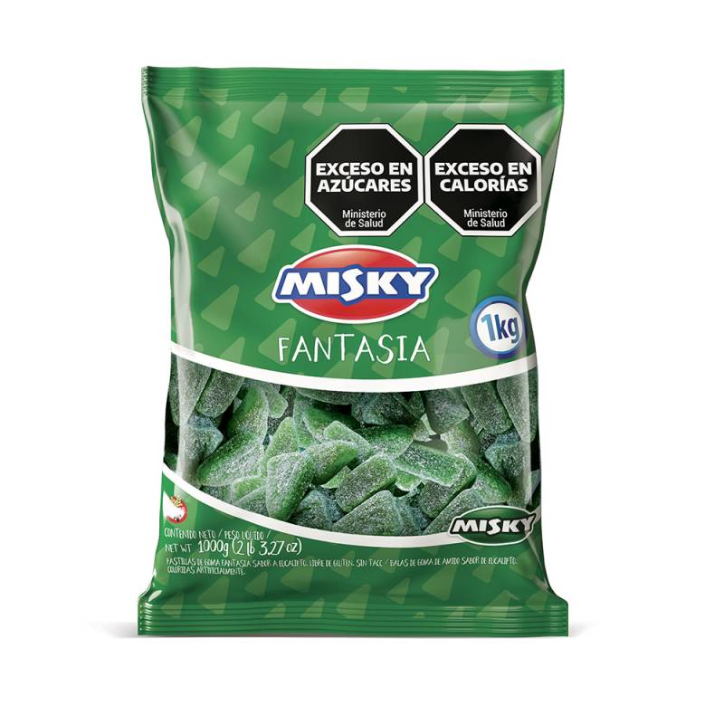 Goma Misky Eucalipto...x1K