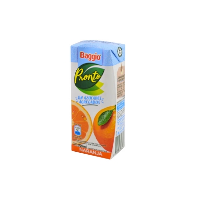 Jugo Baggio S/A Naranja.x200Ml