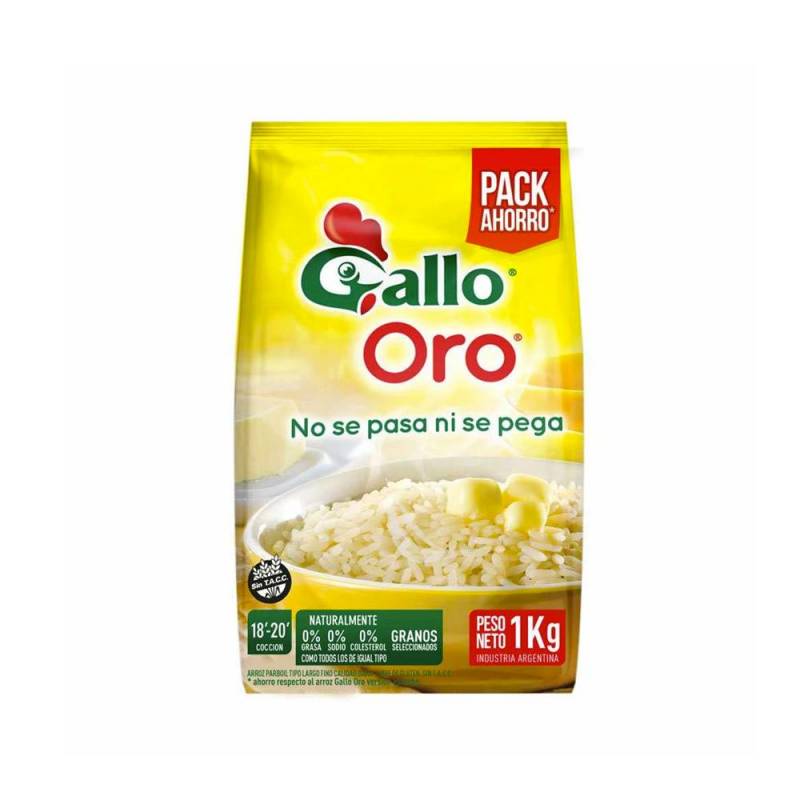 Arroz Gallo Oro Bolsax1K