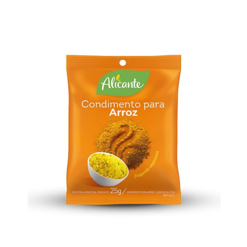 Alicante Cond.p/arroz X25g