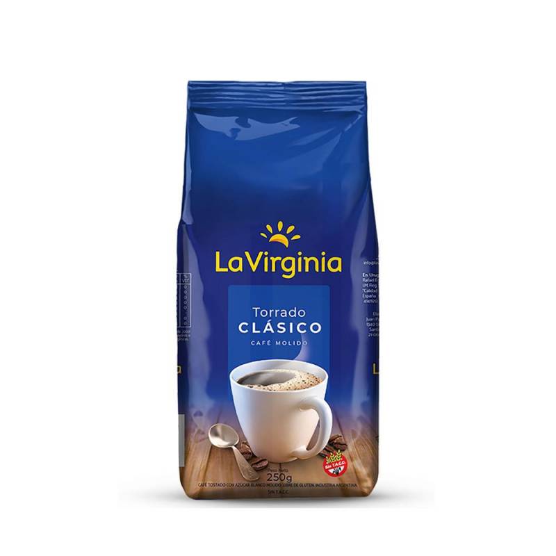 Cafe L.virginia Mol.tor.clasx250G