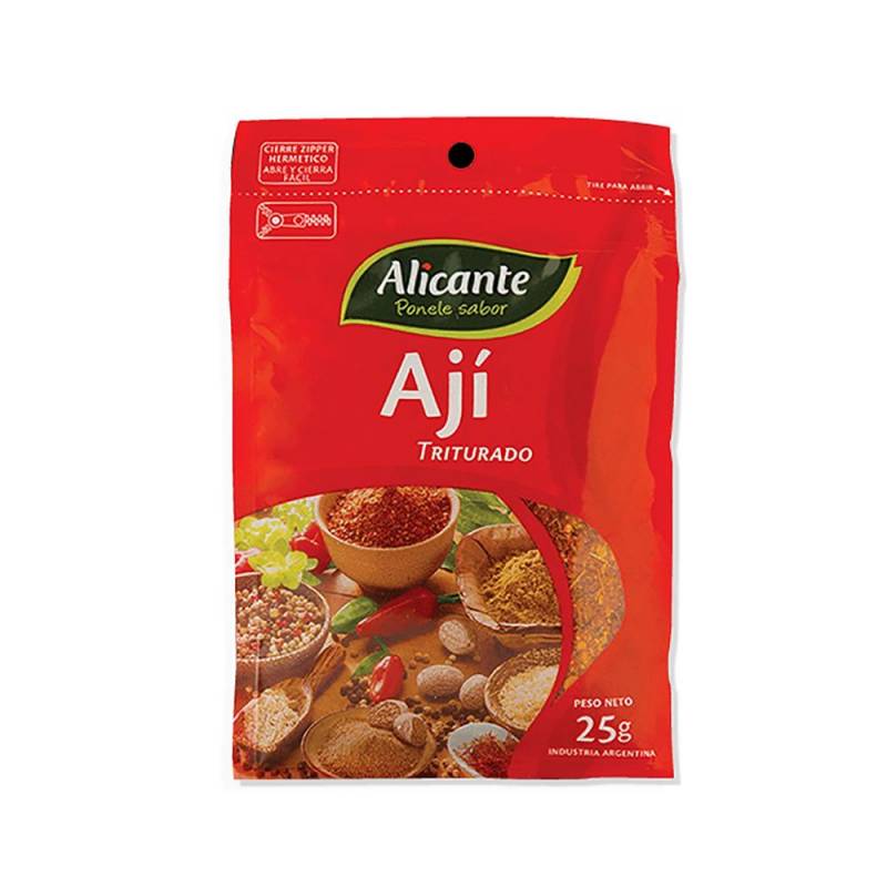 Alicante Aji Triturado  X25G
