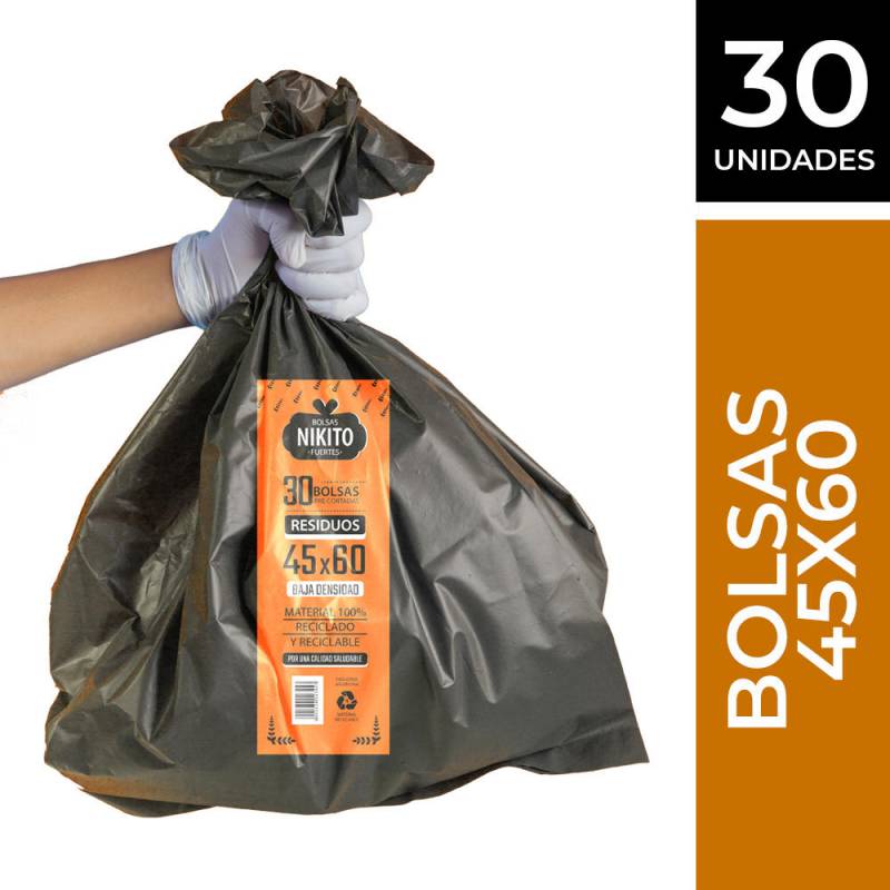 Bolsa Residuo Nikito 45X60X30U