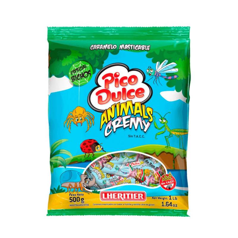 Caramelo Animals Cremy X500G