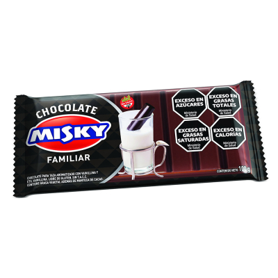Chocolate Taza Misky X100G