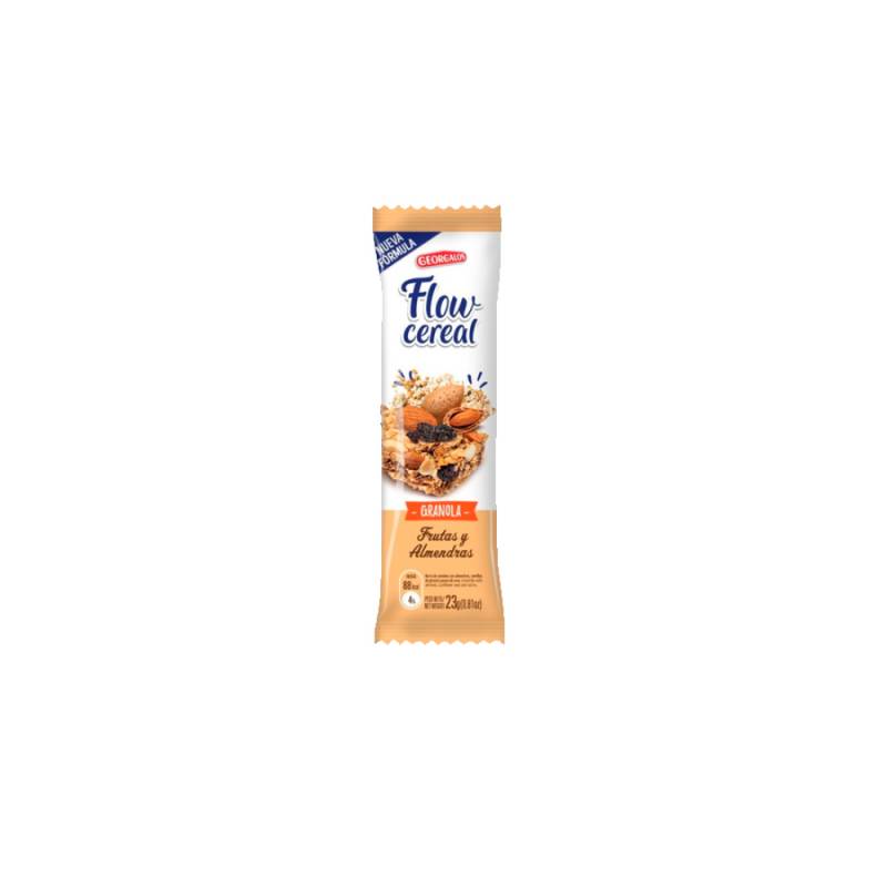 Flow Cereal Granola Ftas/Almx23G