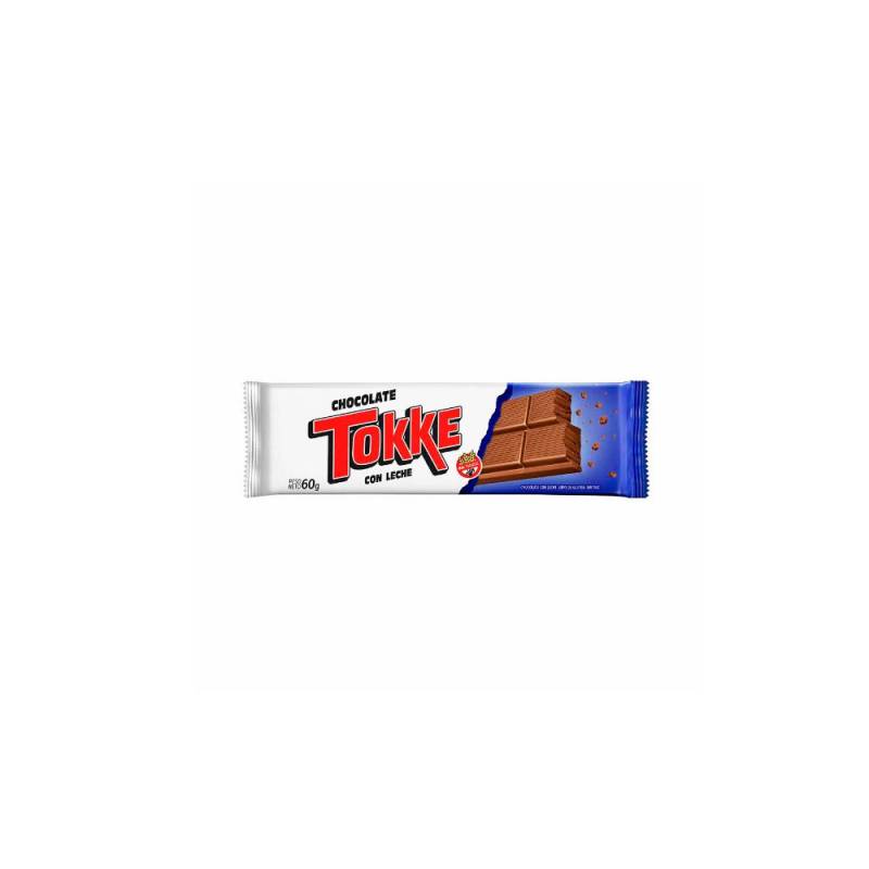 Choc.tokke  Leche X60G