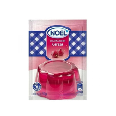 Gelatina Noel Cerezax25G