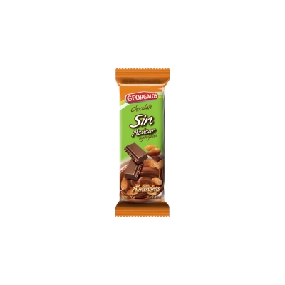 Choc.georgalo Sin Azucar C/Almx70G