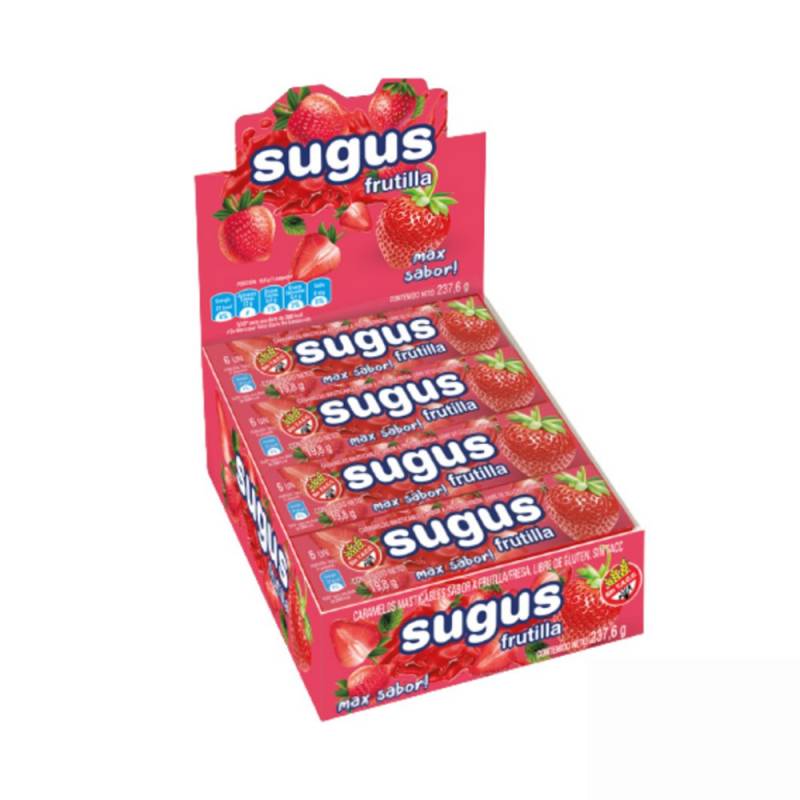 Caramelo Sugus Max Flla.12X6U