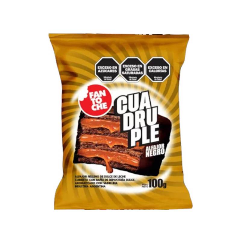 Alf. Fantoche Cuadr.chocx100G