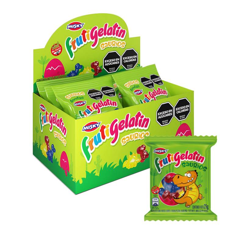Frutigelatin Saurios 12Ux25G