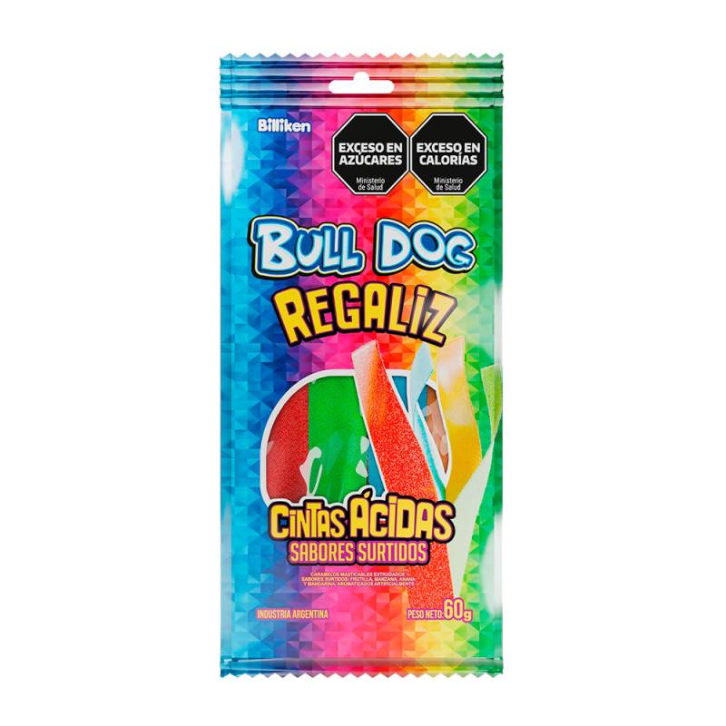 Bull Dog Regaliz  Cintax60G