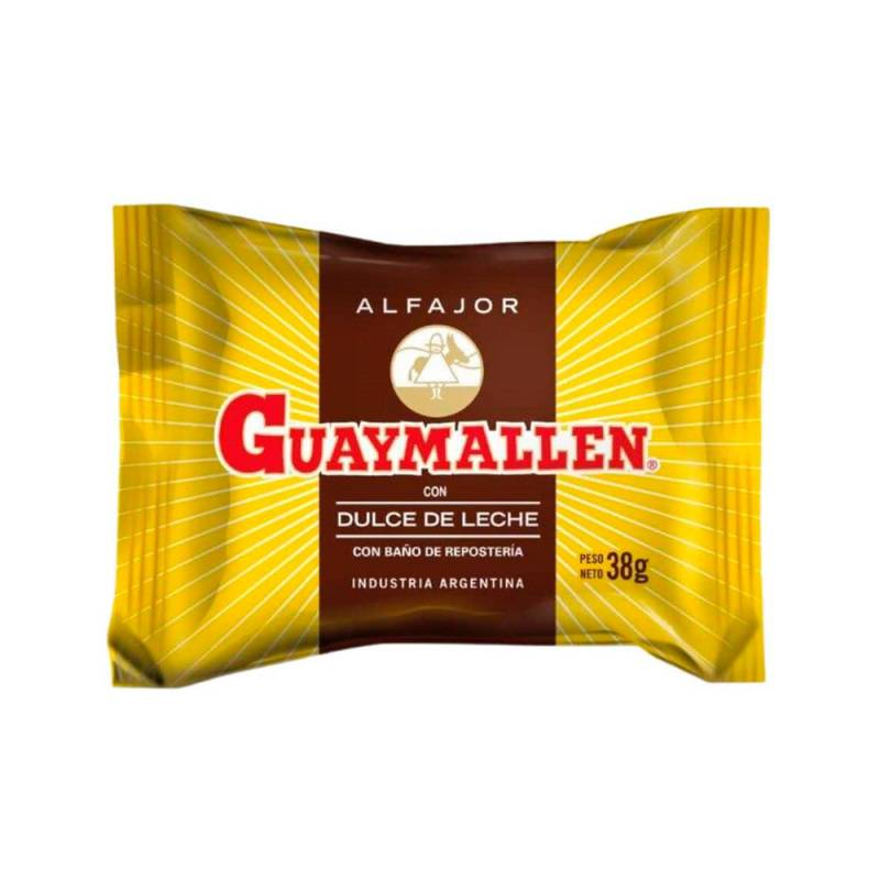 Alf.guaymallen Chocolate..x38G