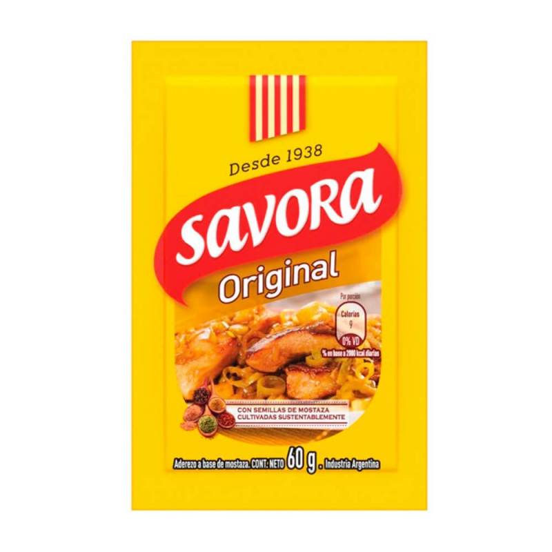 Savora Clasica Sachet.....x60G